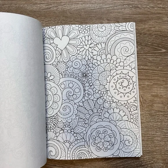 Three Adult Coloring Books, New. - Picture 8 of 9